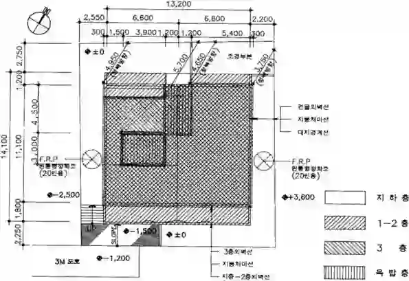 정진빌라 배치도 이미지